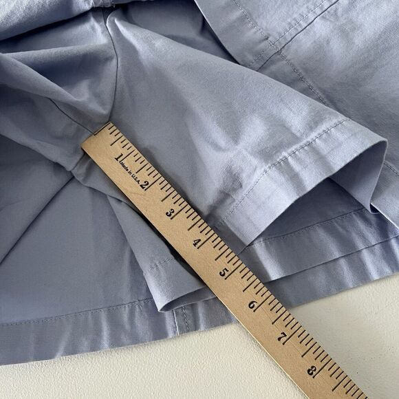 Dockers Skort Womens 12 Light Blue Waist Rope Tie Belt Short Mini Pockets Casual - Picture 13 of 13